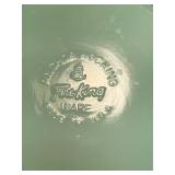 Fire King Jadeite Swirl mixing bowls