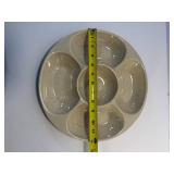 Two Piece Red Wing Speckle pattern pottery