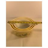 Pyrex Shenandoah Cinderella mixing bowls
