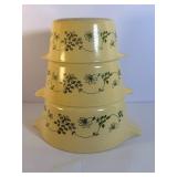 Pyrex Shenandoah Cinderella mixing bowls