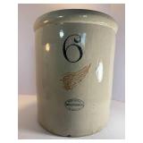 6-gallon Red Wing crock