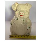 Smiling Pig cookie jar