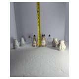 Five Sets of Salt and Pepper Shakers