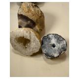 Five Rocks Cut in Half