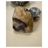 Five Rocks Cut in Half