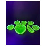 Vaseline  Uranium Glass