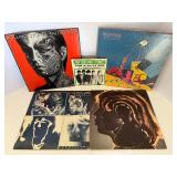 The Rolling Stones 4 Albums and 1 45 Record in protective sleeve