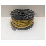 Heavy Duty 12-3 Extension Cord On Roll - Yellow