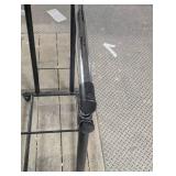 Double Rod Clothes Rod - Adjustable and on Casters