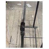 Double Rod Clothes Rod - Adjustable and on Casters