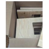 Box of 26 PlyWood Crate Sides with Handles - DIY - 10" x 7.5"