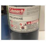 Set of 4 Mostly Empty Propane Torch/Camping Tanks (16 + 14)