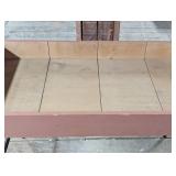 49.5" x 25.5" at 34" Tall - Strong Bin Table with Slots for Dividers