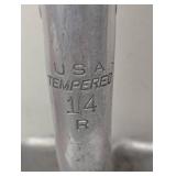 Aluminum Scoop Shovel 30 in. w/Wood Handle