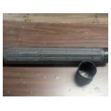 26" x 4" Tube Plastic Carrying Safety Case - Screw on Top
