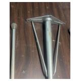 Set of 4 - 27" Heavy Duty Metal Table Legs