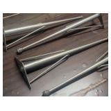 Set of 4 - 27" Heavy Duty Metal Table Legs