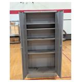 Large Metal Storage Cabinet - 78"H x 36"W x 18"D - Gray