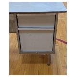48" x 30" Desk - Peg Board Front with 3 Drawers - Very Sturdy