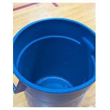 Rubbermaid® Brute® Recycling Container - 32 Gallon, Blue