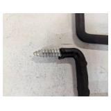 Pack of 4 - 8" L Hook - 10.5" Total Length