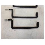 Pack of 4 - 8" L Hook - 10.5" Total Length