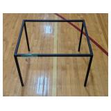 32" L x 27" W x 22" H - Powder Coated Table Frame/Legs - Aluminum