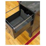 Stackable Sturdy 2 Drawer File Cabinet - 25" D x 14.5" W x 29" H