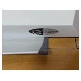 72" x 46.25" White Board with Tray - Used Markings