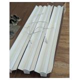 Set of 3 Commercial Electric Shop Lights - 48" LED connectable with Pull Cords