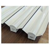 Set of 3 Commercial Electric Shop Lights - 48" LED connectable with Pull Cords