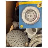 Box Full of Misalliance Plumbing fittings and pieces