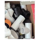 Box Full of Misalliance Plumbing fittings and pieces