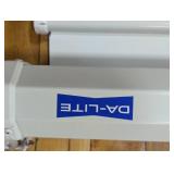 60" Pull Down Projection Screen - Da-Lite