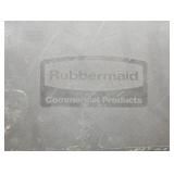 Brute Rubbermaid Gray 50 Gal Rollout Container w/Lid