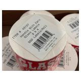 Glass Handle With Care Stickers