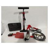 Hand Pump, Angle Grinder, Lights and More