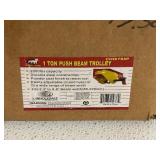 1 Ton Push Beam Trolley