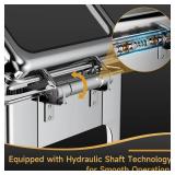 KScocina 6 Quart Square Stainless Steel Chafing Dish