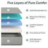 Siena 14" Twin XL Memory Foam Mattress in a Box