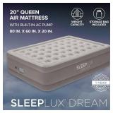 (No Suggestions) Dream Luxury 20" Queen Air Mattress with Built-In AlwayzAire Dual Pump
