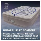 (No Suggestions) Dream Luxury 20" Queen Air Mattress with Built-In AlwayzAire Dual Pump