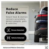 Swann AdvancedX Wired NVR 4K Security Camera System with 4 PoE Cameras