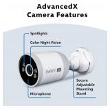 Swann AdvancedX Wired NVR 4K Security Camera System with 4 PoE Cameras