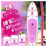 FunWater Inflatable Ultra-Light Stand Up Paddle Board