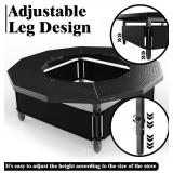 Lezbanz Fire Pit - Surround Tabletop for Solo Stove Bonfire Ranger 2.0