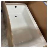 American Standard Studio 60 in. x 32 in. Soaking Bathtub with Right Hand Drain in White
