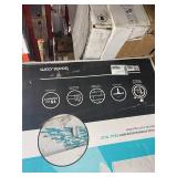 Bootz Industries ShowerCast 60 in. x 30 in. Single Threshold Shower Pan AND NexTile 30 in. D x 60 in. W x 74 in. H Shower Wall Kit in White