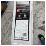 Delta Classic 500 60 in. L x 30 in. W Alcove Shower Pan Base with Left Drain in High Gloss White