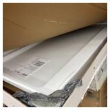 Delta Classic 500 60 in. L x 30 in. W Alcove Shower Pan Base with Left Drain in High Gloss White